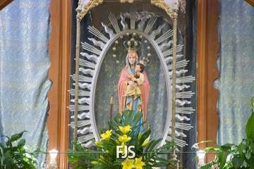 Lomo Magullo le da la bienvenida a su nuevo párroco/Francisco Javier Santana.